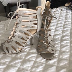 Lace up heels